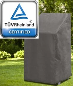 Weersbestendige Beschermhoes Stoel (4 Tot 6 Stapelstoelen) | 66 X 95 X 133/93 Cm (L) | Premium | Waterproof | TÜV Rheinland Gecertificeerd | Hoes Voor Tuin | Waterdicht | Solution Dyed (verkleuring Onmogelijk) | Grijs / Antraciet -Gardena Verkoop 1018x1200 1