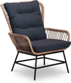 BUITEN Living Dex Wicker Loungestoel Tuin Incl. Wicker Voetenbank | Wicker + Aluminium | Bamboe Antraciet 22 BUITEN Living Dex Wicker Loungestoel Tuin Incl. Wicker Voetenbank | Wicker + Aluminium | Bamboe Antraciet -Gardena Verkoop 1025x1200