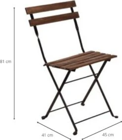 Wooners® Bistroset - Tuintafel Met Twee Stoelen - Metaal En Hout - Zwart 10 Wooners® Bistroset - Tuintafel Met Twee Stoelen - Metaal En Hout - Zwart -Gardena Verkoop 1046x1200 1