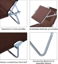 Outsunny Ligstoel Ligbank Voor Buiten Ligstoel Voor Op Het Strand Inklapbaar Met Zonnedak 3 Kleuren 84B-001 14 Outsunny Ligstoel Ligbank Voor Buiten Ligstoel Voor Op Het Strand Inklapbaar Met Zonnedak 3 Kleuren 84B-001 -Gardena Verkoop 1086x1200 1