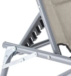 Blumfeldt Amalfi Ligstoel Tuin , Ligbed 70x37x200cm , Schuimrubberbekleding En Hoofdkussen , Rugleuning Verstelbaar Op 5 Standen , Zonnekap Voor Zonnebaden Zonder Verblind Te Worden -Gardena Verkoop 1128x1200