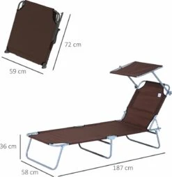 Outsunny Ligstoel Ligbank Voor Buiten Ligstoel Voor Op Het Strand Inklapbaar Met Zonnedak 3 Kleuren 84B-001 16 Outsunny Ligstoel Ligbank Voor Buiten Ligstoel Voor Op Het Strand Inklapbaar Met Zonnedak 3 Kleuren 84B-001 -Gardena Verkoop 1166x1200 1