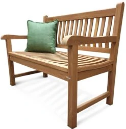 Merkloos TIERRA | Tuinbank Van Teak Comfort Plus + | 150 Cm - 3-Persoons / 3-Zits | Naturel / Original | BONANY Luxe | Geschuurd & Olie Op Waterbasis | Klassiek & Traditioneel | Stevig | Tuinzetel | Bank Voor Tuin -Gardena Verkoop 1171x1200