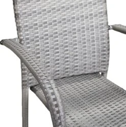 Casaria Polyrattan Tuinstoelen – 4 Stuks Stapelbaar – Grijs 12 Casaria Polyrattan Tuinstoelen – 4 Stuks Stapelbaar – Grijs -Gardena Verkoop 1190x1200 3