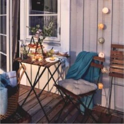 Wooners® Bistroset - Tuintafel Met Twee Stoelen - Metaal En Hout - Zwart 11 Wooners® Bistroset - Tuintafel Met Twee Stoelen - Metaal En Hout - Zwart -Gardena Verkoop 1197x1200