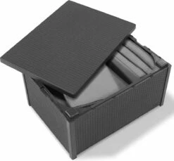 Allibert Arica Tuintafel - 79x59,5x42 Cm - Grafiet 33 Allibert Arica Tuintafel - 79x59,5x42 Cm - Grafiet -Gardena Verkoop 1200x1114