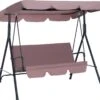 Outsunny Hollywoodschommel 3-zits Tuinschommel Schommelbank Met Dak 3 Kleuren 84A-054 -Gardena Verkoop 1200x1116