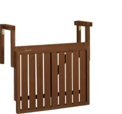 Relaxdays Balkontafel Inklapbaar - Klaptafel Balkon - Tafel Reling - Hangtafel Hout -Gardena Verkoop 1200x1118 1