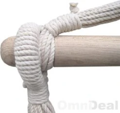 XXL 2 Persoons Hangstoel 185x130 - Zit Hangmat Met Spreidstok Tot 150 Kg - Binnen En Buiten -Gardena Verkoop 1200x1123 1