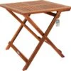 Casaria Bijzettafel Acacia Hout- Inklapbaar - 70x70x73 Cm Bruin -Gardena Verkoop 1200x1147 2