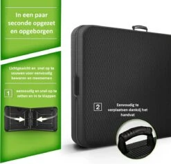 Sens Design Tuintafel Kunststof - Campingtafel Inklapbaar - Rotan-Look 11 Sens Design Tuintafel Kunststof - Campingtafel Inklapbaar - Rotan-Look -Gardena Verkoop 1200x1155 1