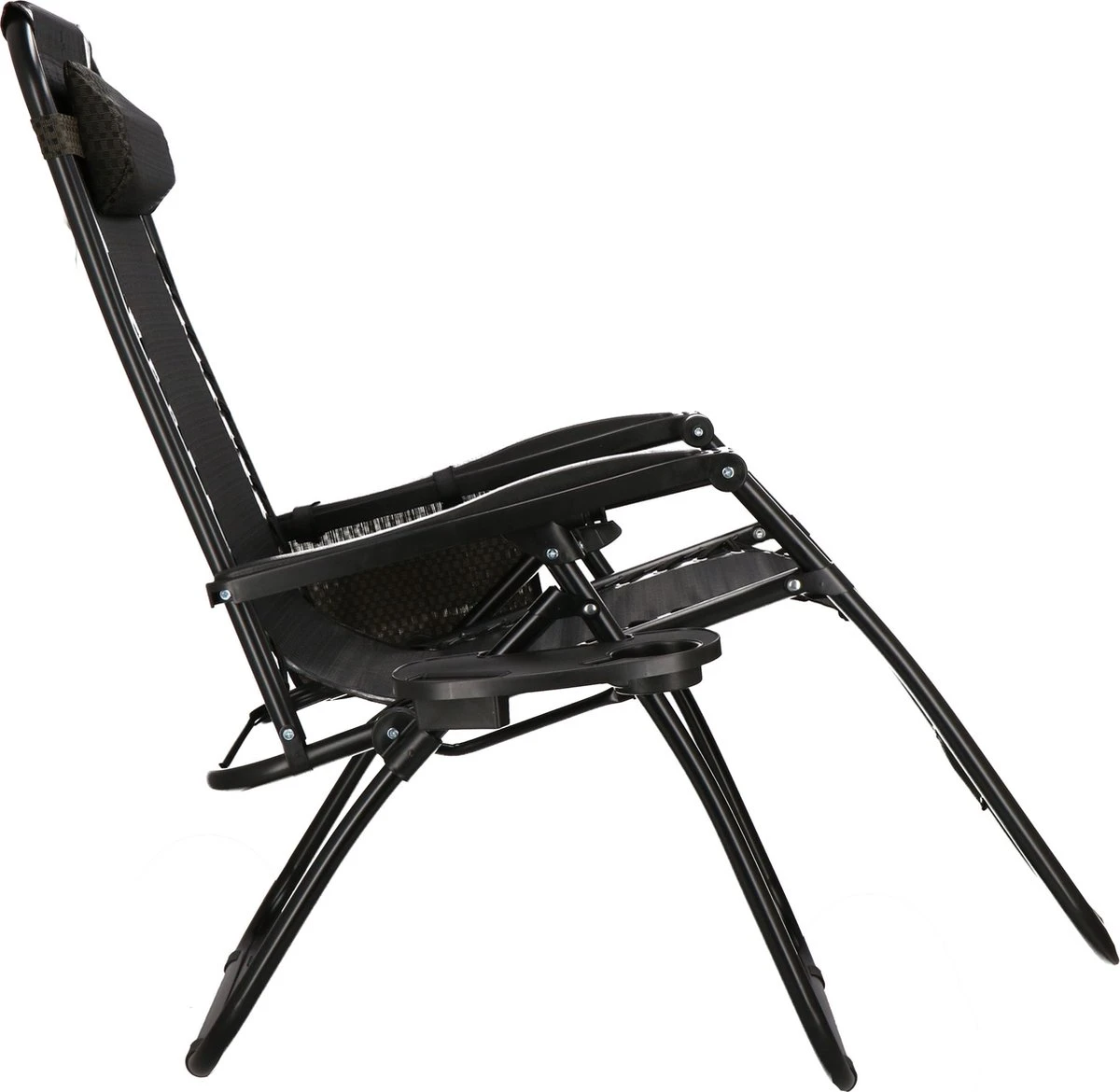 Springos Tuinstoel | Ligstoel | Opvouwbaar | Verstelbaar | Ergonomische Hoofdsteun | Bruin / Zwart 15 Springos Tuinstoel | Ligstoel | Opvouwbaar | Verstelbaar | Ergonomische Hoofdsteun | Bruin / Zwart - Afbeelding 13