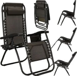 Springos Tuinstoel | Ligstoel | Opvouwbaar | Verstelbaar | Ergonomische Hoofdsteun | Bruin / Zwart 37 Springos Tuinstoel | Ligstoel | Opvouwbaar | Verstelbaar | Ergonomische Hoofdsteun | Bruin / Zwart -Gardena Verkoop 1200x1191 4