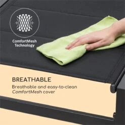 Blumfeldt Renazzo Lounge Ligstoel - Ligbed Voor De Tuin - Aluminium Tuinstoel - 6 Standen - Waterafstotend - Bekleding Van 70 % Pvc En 30 % Polyetheen - Zwart 14 Blumfeldt Renazzo Lounge Ligstoel - Ligbed Voor De Tuin - Aluminium Tuinstoel - 6 Standen - Waterafstotend - Bekleding Van 70 % Pvc En 30 % Polyetheen - Zwart -Gardena Verkoop 1200x1200 412