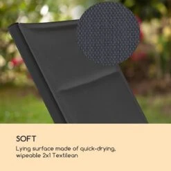 Blumfeldt Limala Tuinstoel - Ligstoel - Relaxstoel - Rugleuning In 6 Standen Verstelbaar - 2 Vielen - Draagkracht: Max. 150 Kg 14 Blumfeldt Limala Tuinstoel - Ligstoel - Relaxstoel - Rugleuning In 6 Standen Verstelbaar - 2 Vielen - Draagkracht: Max. 150 Kg -Gardena Verkoop 1200x1200 469