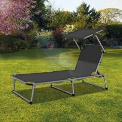 Sens Design Zonnebed - Ligbed Inklapbaar Met Zonneklep - Grijs 14 Sens Design Zonnebed - Ligbed Inklapbaar Met Zonneklep - Grijs -Gardena Verkoop 1200x1200 478