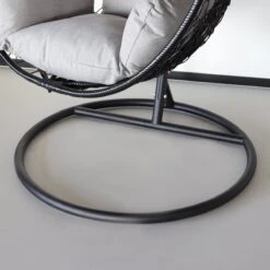 Egg Hangstoel Roundabout Zwart 11 Egg Hangstoel Roundabout Zwart -Gardena Verkoop 1200x1200 517