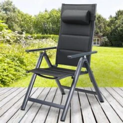 Casaria Tuinstoel Aluminium - 2 Stuks Inklapbaar - Antraciet 22 Casaria Tuinstoel Aluminium - 2 Stuks Inklapbaar - Antraciet -Gardena Verkoop 1200x1200 593