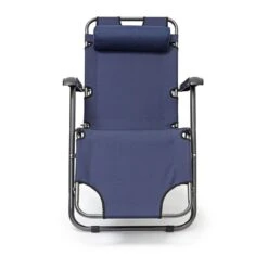 Relaxdays Ligstoel Inklapbaar - Ligbed Met Hoofdsteun - Strandstoel Verstelbaar - Camping - Donkerblauwe -Gardena Verkoop 1200x1200 612