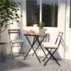 Wooners® Bistroset - Tuintafel Met Twee Stoelen - Metaal En Hout - Zwart 1 Wooners® Bistroset - Tuintafel Met Twee Stoelen - Metaal En Hout - Zwart -Gardena Verkoop 1200x1200 622