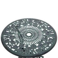 Bistroset Balkonset Gietijzer Tuintafel En 2 Tuinstoelen Groen -Gardena Verkoop 1200x1200 628