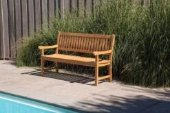 Merkloos TIERRA | Tuinbank Van Teak Comfort Plus + | 150 Cm - 3-Persoons / 3-Zits | Naturel / Original | BONANY Luxe | Geschuurd & Olie Op Waterbasis | Klassiek & Traditioneel | Stevig | Tuinzetel | Bank Voor Tuin -Gardena Verkoop 1200x800 51