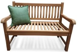 Merkloos TIERRA | Tuinbank Van Teak Comfort Plus + | 150 Cm - 3-Persoons / 3-Zits | Naturel / Original | BONANY Luxe | Geschuurd & Olie Op Waterbasis | Klassiek & Traditioneel | Stevig | Tuinzetel | Bank Voor Tuin -Gardena Verkoop 1200x809 2