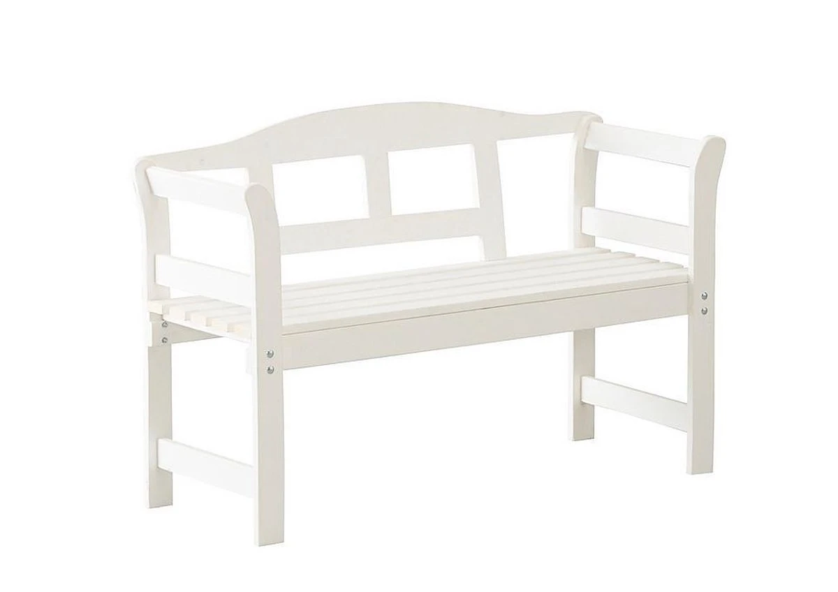 SenS-Line Friesen Tuinbank - Hout - Wit 18 SenS-Line Friesen Tuinbank - Hout - Wit - Afbeelding 16