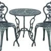 Bistroset Balkonset Gietijzer Tuintafel En 2 Tuinstoelen Groen -Gardena Verkoop 1200x850