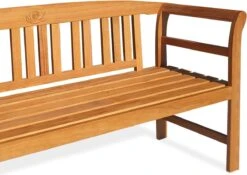 Casaria Tuinbank Rose - Eucalyptushout FSC®-Gecertificeerd Bruin -Gardena Verkoop 1200x852