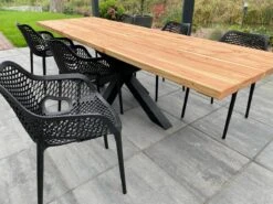 Tuinstoel - Air XL - Zwart - Siesta -Gardena Verkoop 1200x899 18