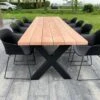 Tuintafel Douglas 300 Cm X 90 Cm | Stalen Poten | 8-10 Personen | DuuMaa -Gardena Verkoop 1200x899 3