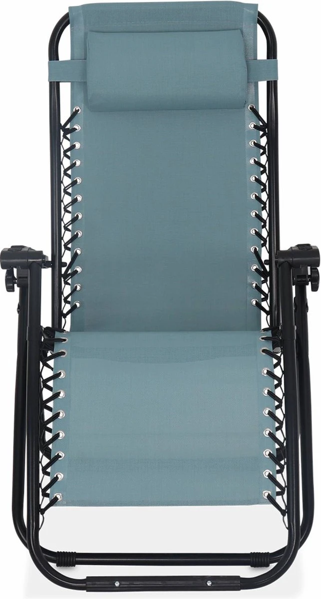 Alice's Garden Campingstoel PATRICK - Set Van 2 - Opvouwbaar - Verstelbaar - Smaragdgroen 4 Alice's Garden Campingstoel PATRICK - Set Van 2 - Opvouwbaar - Verstelbaar - Smaragdgroen - Afbeelding 2