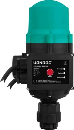 VONROC Hydrofoorpomp / Automatische Pomp - 1000W - 3500l/h - Met Drukschakelaar - Droogloopbeveiliging - Voor Besproeien En Huishoudwater 12 VONROC Hydrofoorpomp / Automatische Pomp - 1000W - 3500l/h - Met Drukschakelaar - Droogloopbeveiliging - Voor Besproeien En Huishoudwater -Gardena Verkoop 683x1200