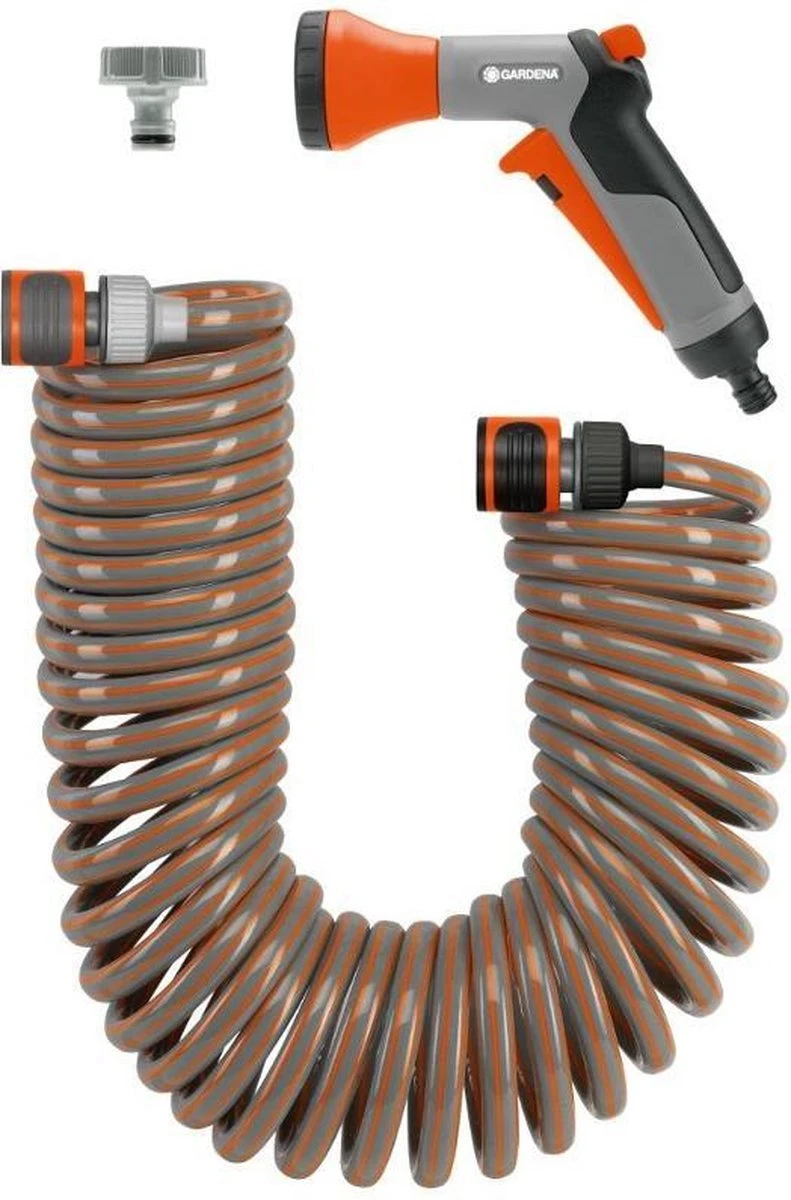 GARDENA Spiraalslang Set Tuinslang - 10 Meter 3 GARDENA Spiraalslang Set Tuinslang - 10 Meter