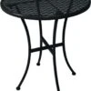 Bolero Ronde Stalen Bistro Tafel Zwart 60cm 1 Bolero Ronde Stalen Bistro Tafel Zwart 60cm -Gardena Verkoop 932x1200 1