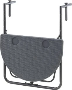 Balkontafel Cicala Inklapbaar 83,5x60x64 Cm Donkergrijs -Gardena Verkoop 956x1200